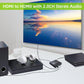 Frendorf | NEWKENG NK-8S SCART + HDMI zu HDMI 720P / 1080P HD Video Konverter Adapter Scaler Box