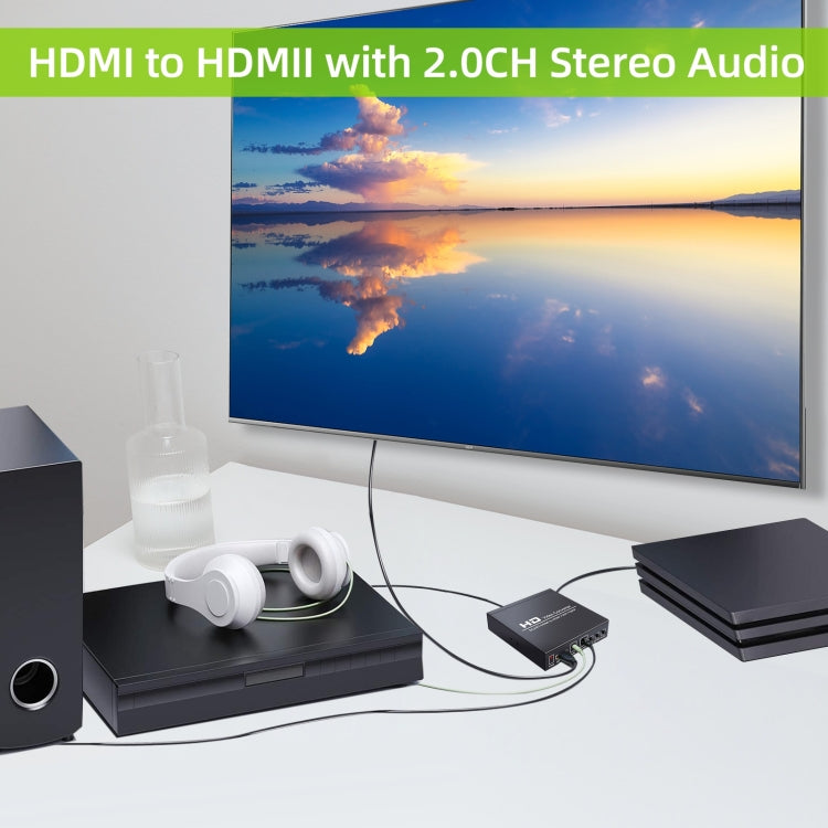 Frendorf | NEWKENG NK-8S SCART + HDMI zu HDMI 720P / 1080P HD Video Konverter Adapter Scaler Box