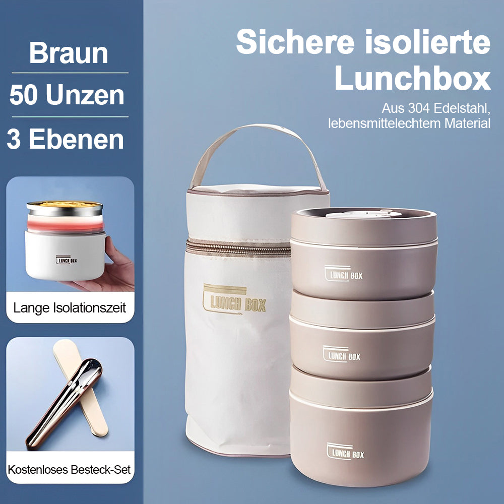Frendorf | Tragbares isoliertes Lunchbox-Set