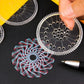 Frendorf |  SpiroFun - Spiral Art Clear Gear Geometrisches Lineal