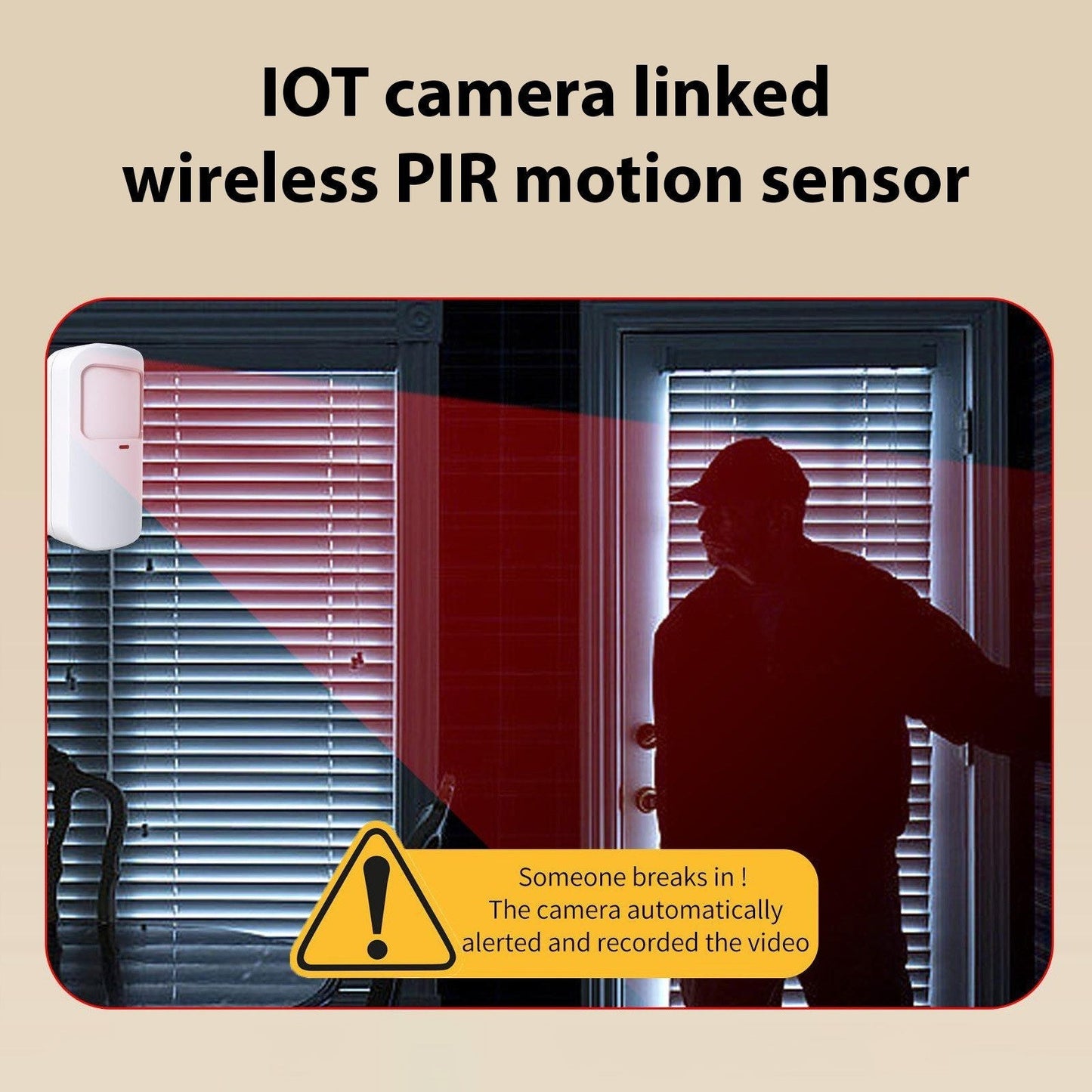 3MP Smart Innen-WiFi-Sicherheitskamera mit Nachtsicht, 2-Wege-Audio, Fernbedienung und Bewegungserkennung für die Überwachung von Zuhause und Haustieren