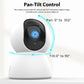 3MP Smart Innen-WiFi-Sicherheitskamera mit Nachtsicht, 2-Wege-Audio, Fernbedienung und Bewegungserkennung für die Überwachung von Zuhause und Haustieren