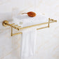 Gold Badezimmer Accessoires