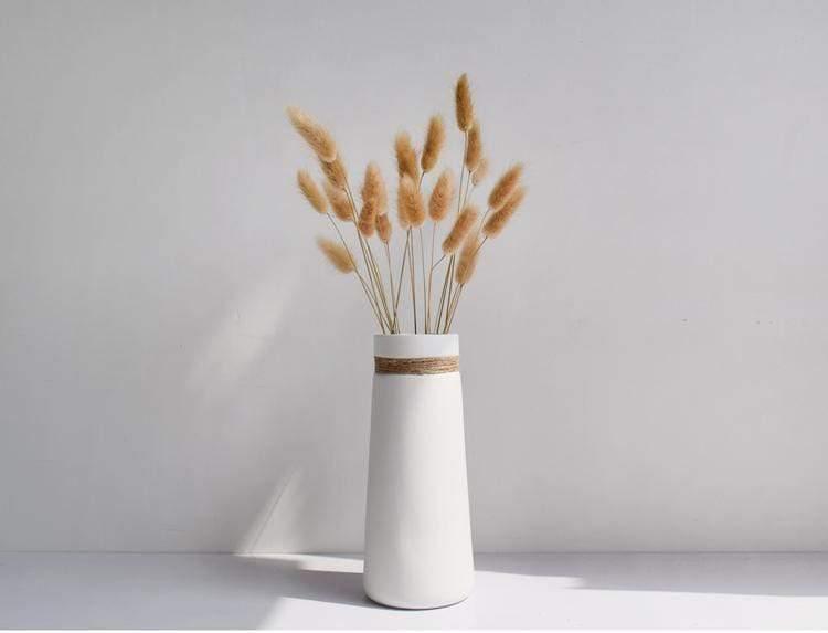 Frendorf | ClayMatte Moderne Keramik Blumenvase | Mattes Finish | Dekoration für Zuhause