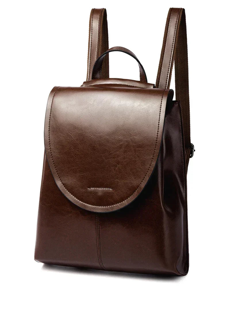 Frendorf | Trendiger Leder Rucksack für Frauen - Stilvoll, Vielseitig & Nachhaltig