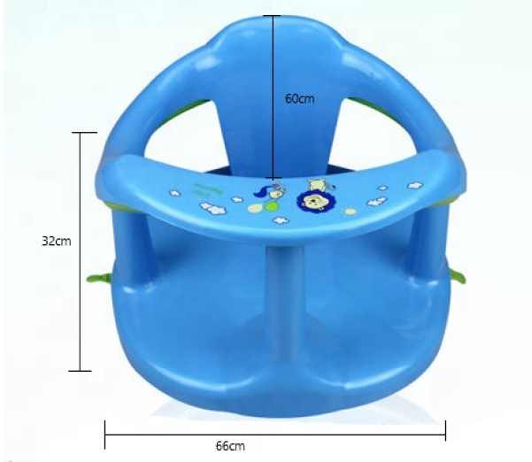 Frendorf | Baby Badesitz mit Rückenlehne – Rutschfester Badewannensitz für Kleinkinder