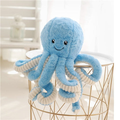 Kinder Kuschl-Oktopus Plüschspielzeug –weich und zum Kuscheln für alle Altersgruppen