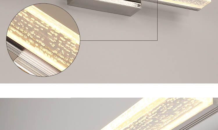 Frendorf | AcryliaGlow - Moderne Nordic LED Wandlampe | Acryl Vanity Leuchte | Elegantes & Funktionales Design