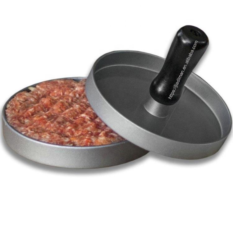 Frendorf | 4 Zoll Einzel Aluminiumlegierung manuelle Hamburger Burger Patty Presse Presser