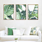 Frendorf | GreenLuxe Moderne Nordische Pflanzenleinwand | Leinwandbild | Wandkunst | Deko für Zuhause