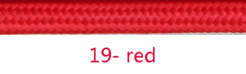 Frendorf | 3 Kern Vintage Textilkabel – Bunte Gewebte Stromkabel für Beleuchtungsprojekte (3m, 5m, 10m)