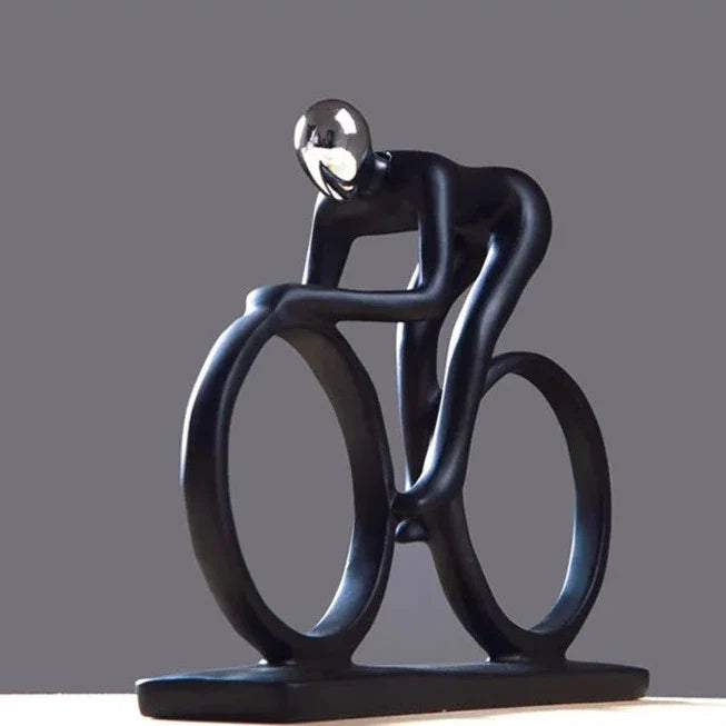 Radfahrer Figurine Skulptur