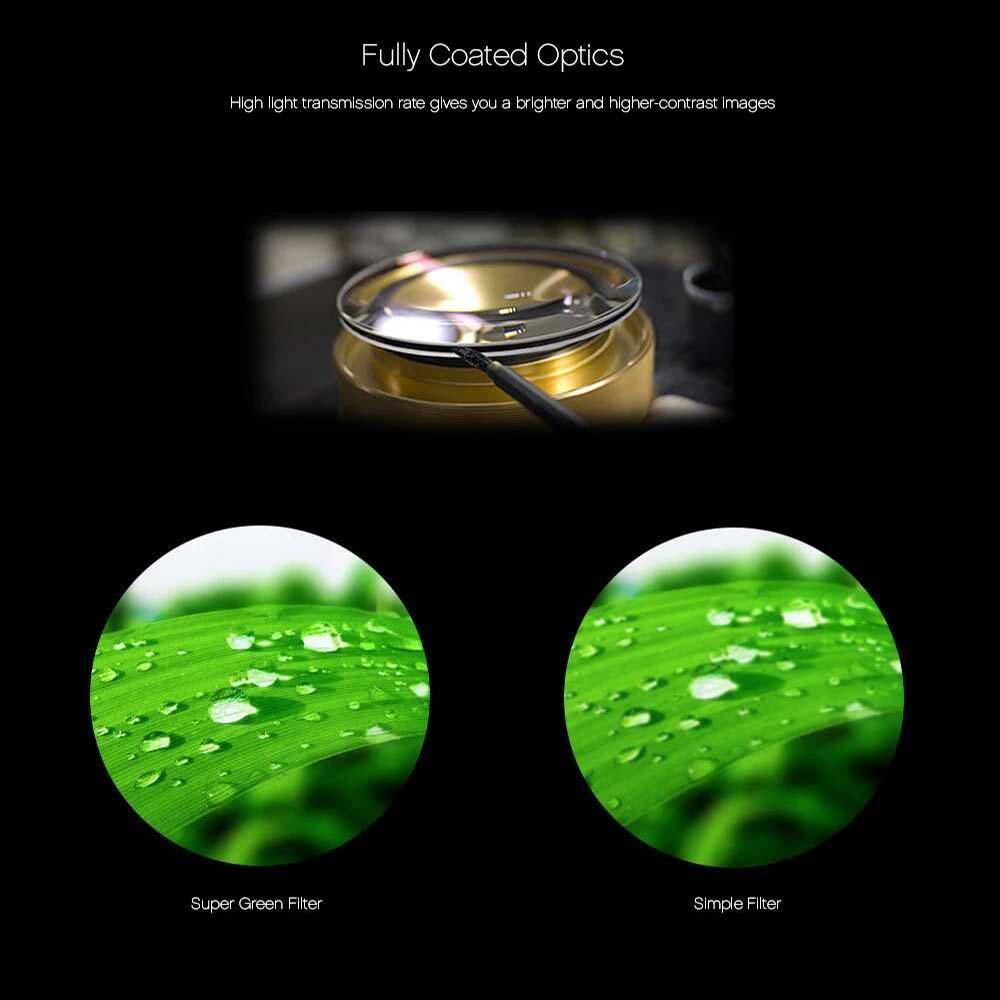 Frendorf | 16 x 52 Dual Fokus Monokular Fernglas Zoom Optik Linse Binokulare