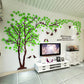 3D Baum Acryl Spiegel Wandaufkleber Decals DIY Kunst TV Hintergrund Wand Poster Home Dekoration Schlafzimmer Wohnzimmer Wandaufkleber