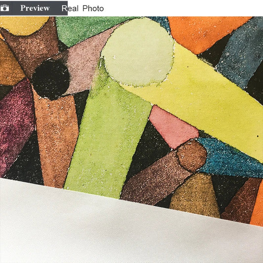 Paul Klee Color Block Abstract Style Canvas Print Painting Poster Modern Wall Pictures Art Living Room Interior Home Decoration