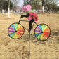 Tier-Fahrrad-Windspinner: Outdoor-Dekoration