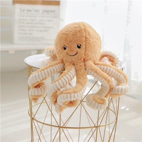 Kinder Kuschl-Oktopus Plüschspielzeug –weich und zum Kuscheln für alle Altersgruppen