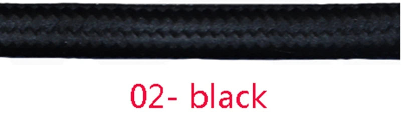 Frendorf | 3 Kern Vintage Textilkabel – Bunte Gewebte Stromkabel für Beleuchtungsprojekte (3m, 5m, 10m)