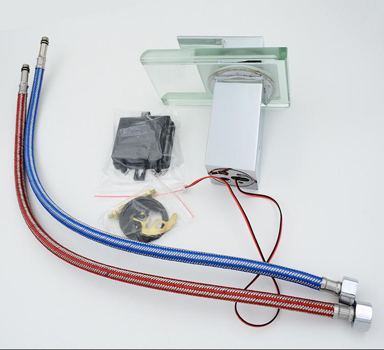 Frendorf | Badezimmer Wasserfall LED Wasserhahn