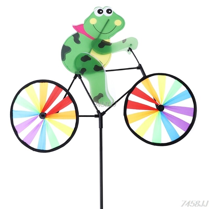 Tier-Fahrrad-Windspinner: Outdoor-Dekoration