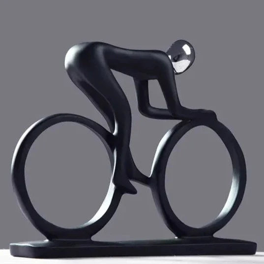 Radfahrer Figurine Skulptur
