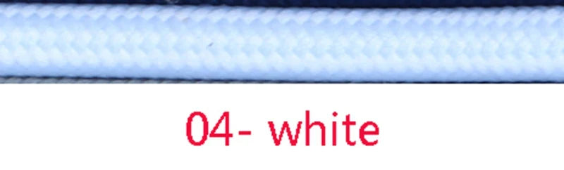 Frendorf | 3 Kern Vintage Textilkabel – Bunte Gewebte Stromkabel für Beleuchtungsprojekte (3m, 5m, 10m)