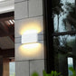 Outdoor Wasserdicht IP65 LED Veranda Lichter – Moderne Dual-Head Wandlampe