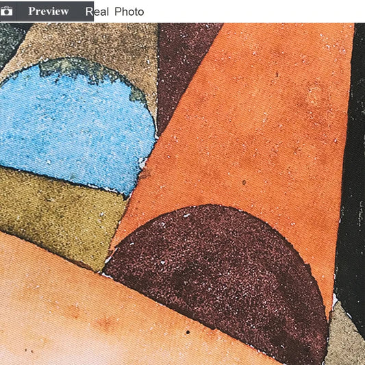Paul Klee Color Block Abstract Style Canvas Print Painting Poster Modern Wall Pictures Art Living Room Interior Home Decoration