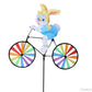 Tier-Fahrrad-Windspinner: Outdoor-Dekoration