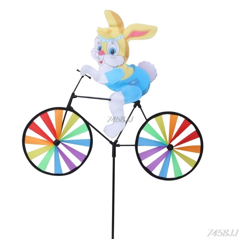 Tier-Fahrrad-Windspinner: Outdoor-Dekoration