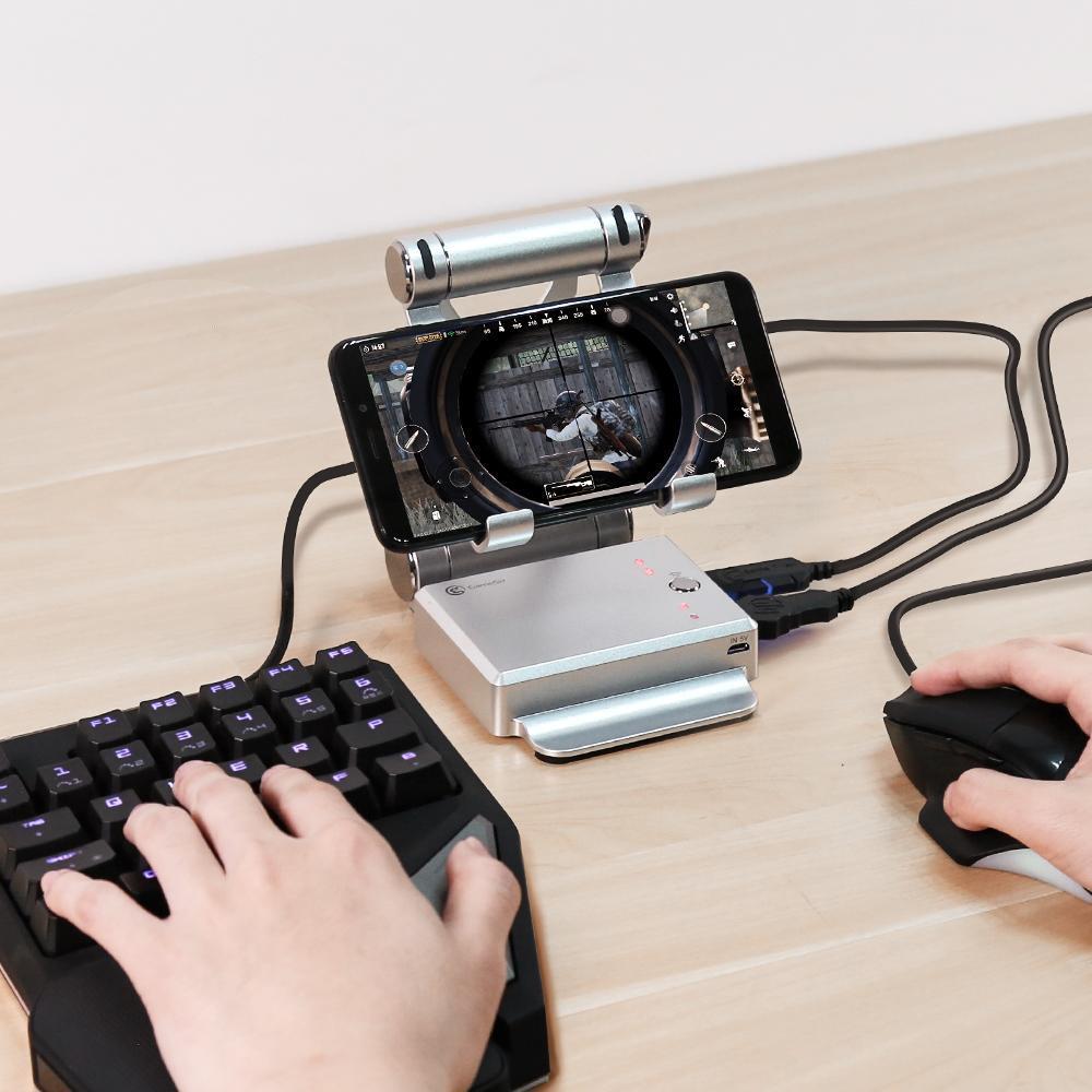 Frendorf | BattleDock Mobile Game Controller für iOS/Android Komplett mit Tastatur und Maus
