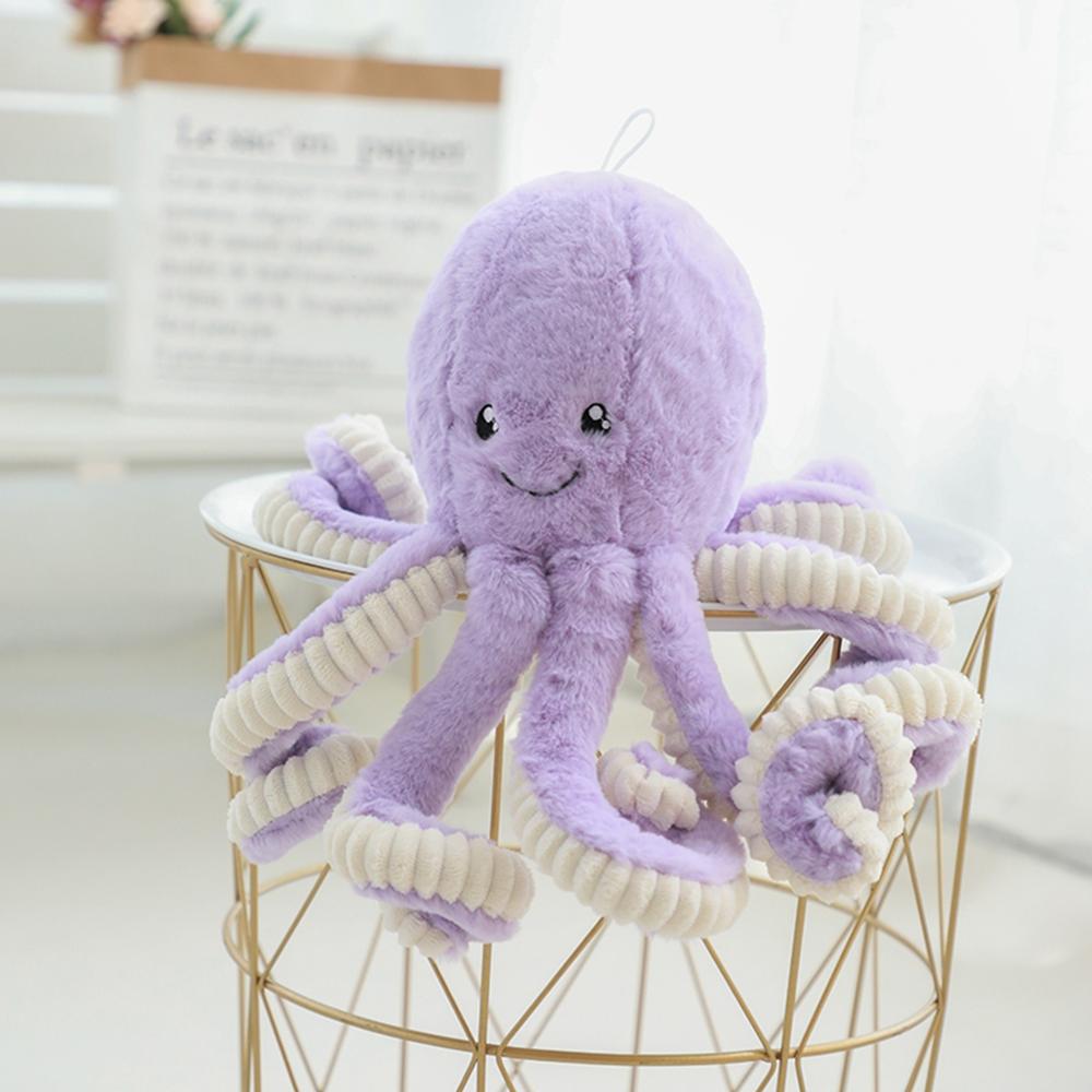 Kinder Kuschl-Oktopus Plüschspielzeug –weich und zum Kuscheln für alle Altersgruppen