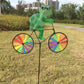Tier-Fahrrad-Windspinner: Outdoor-Dekoration