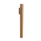 Handgefertigte Massivholz-Wandvase