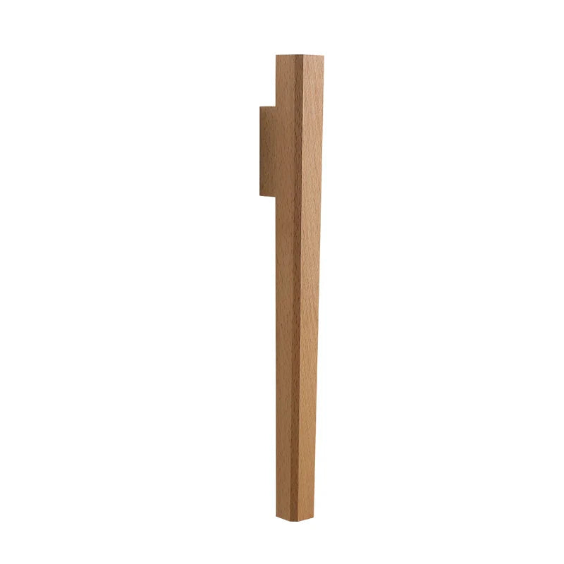 Handgefertigte Massivholz-Wandvase