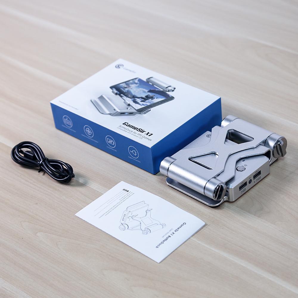 Frendorf | BattleDock Mobile Game Controller für iOS/Android Komplett mit Tastatur und Maus