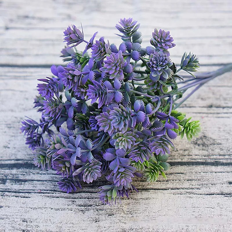 Frendorf | 28 Köpfe Künstliche Sukkulenten – Herbst Fake Blätter und Lotusgras für Garten, Zuhause und Hochzeitsdekoration