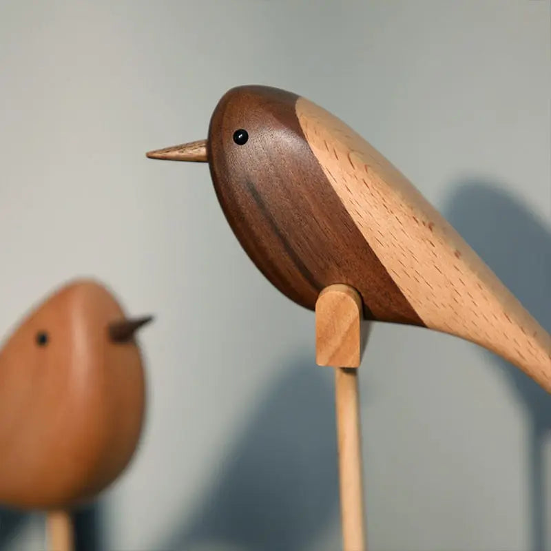 Dänische Holzvögel