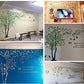 3D Baum Acryl Spiegel Wandaufkleber Decals DIY Kunst TV Hintergrund Wand Poster Home Dekoration Schlafzimmer Wohnzimmer Wandaufkleber