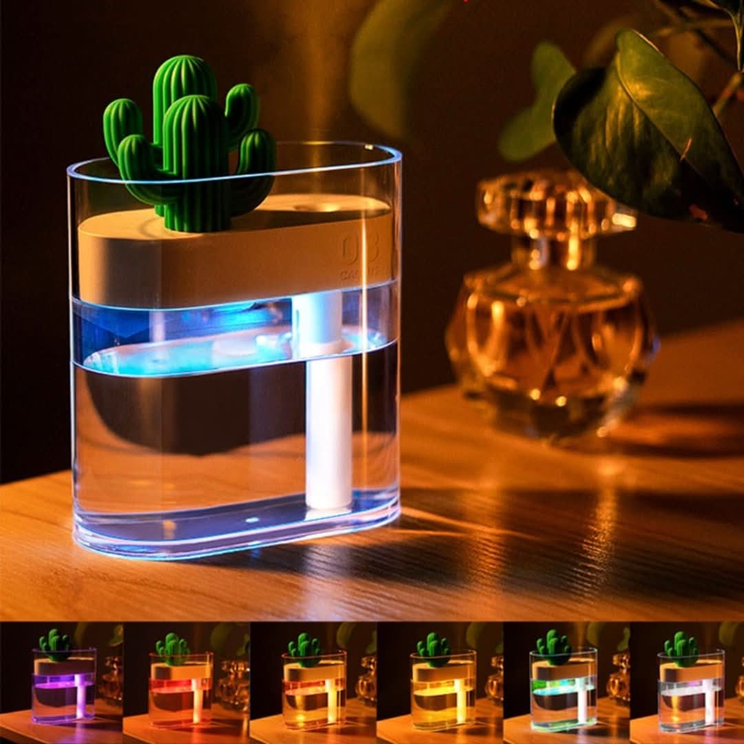 Ultraschall stille Luftbefeuchter Cactus