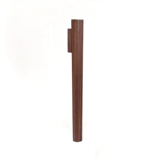 Handgefertigte Massivholz-Wandvase