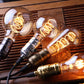 Dimmable Vintage LED-Birne (3W, E27-Basis) - Goldspiral-Glühfaden für Kronleuchter & dekorative Beleuchtung