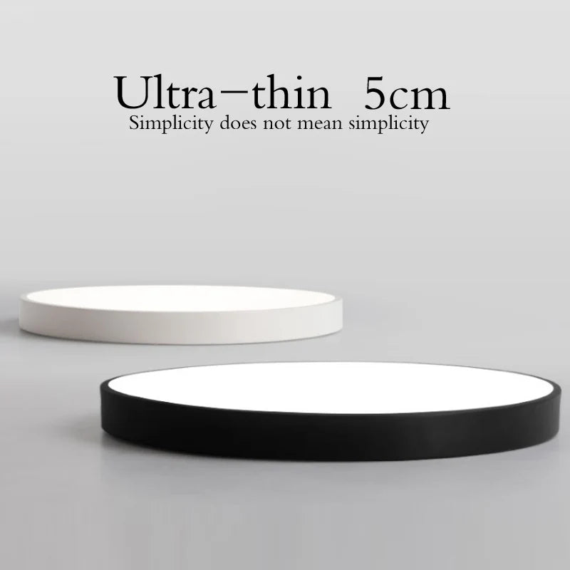 moderne LED-Deckenleuchte - ultradünne fernbedienbare Leuchte für Wohnzimmer und Schlafzimmer
