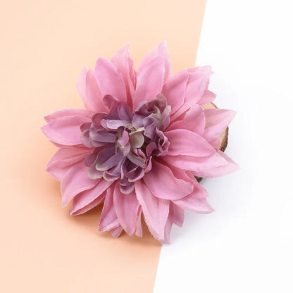 Frendorf | 10 Stück Künstliche Seiden-Gerbera Blumen – DIY Dekorative Stempel Köpfe für Hochzeit, Zuhause, Valentinstag und Bastelprojekte