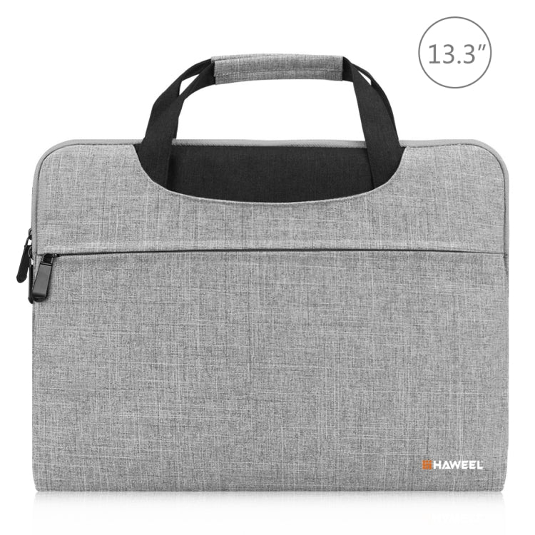 Frendorf | HAWEEL 13,3 Zoll Laptop-Handtasche, Für Macbook, Samsung, Lenovo, Sony, DELL Alienware, CHUWI, ASUS, HP, 13,3 Zoll und kleinere Laptops (Grau)