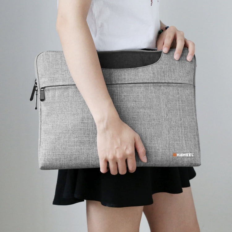 Frendorf | HAWEEL 13,3 Zoll Laptop-Handtasche, Für Macbook, Samsung, Lenovo, Sony, DELL Alienware, CHUWI, ASUS, HP, 13,3 Zoll und kleinere Laptops (Grau)