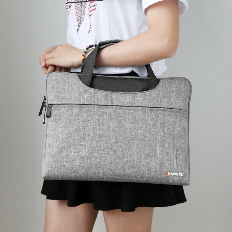 Frendorf | HAWEEL 13,3 Zoll Laptop-Handtasche, Für Macbook, Samsung, Lenovo, Sony, DELL Alienware, CHUWI, ASUS, HP, 13,3 Zoll und kleinere Laptops (Grau)