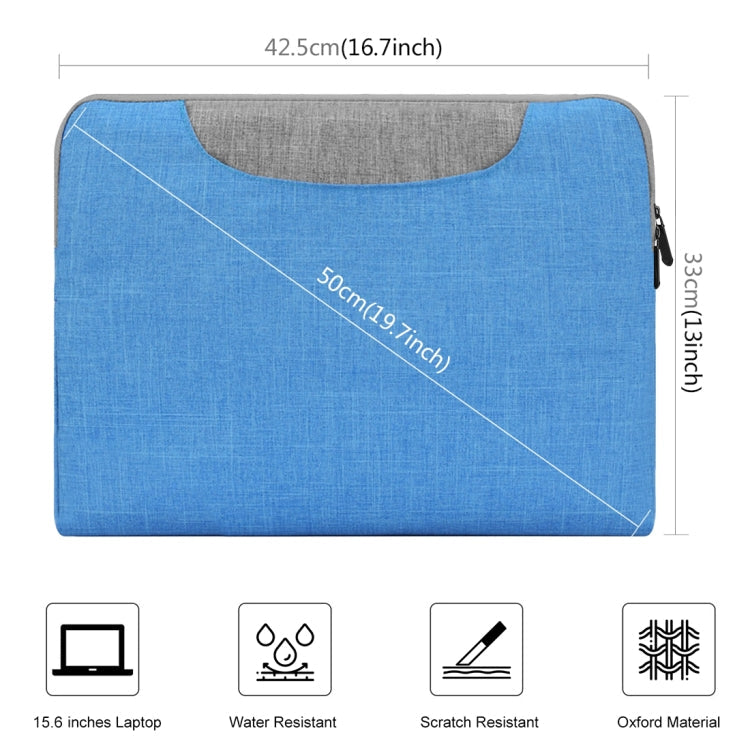 Frendorf | HAWEEL 15.6 Zoll Laptop Handtasche, Für Macbook, Samsung, Lenovo, Sony, DELL Alienware, CHUWI, ASUS, HP, 15.6 Zoll und kleinere Laptops (Blau)
