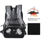 Frendorf | HAWEEL 14W Faltbarer Abnehmbarer Solar Power Outdoor Tragbarer Canvas Dual Shoulder Laptop Rucksack, USB-Ausgang: 5V 2.1A Max(Grau)