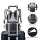 Frendorf | HAWEEL 14W Faltbarer Abnehmbarer Solar Power Outdoor Tragbarer Canvas Dual Shoulder Laptop Rucksack, USB-Ausgang: 5V 2.1A Max(Grau)